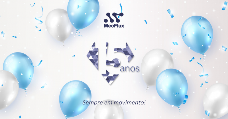 MecFlux celebra 15 anos de história